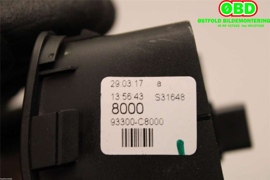 Bryter diverse til Hyundai i20 2015-2020 (Type II)  (HYUNDAI|93300C8000|)