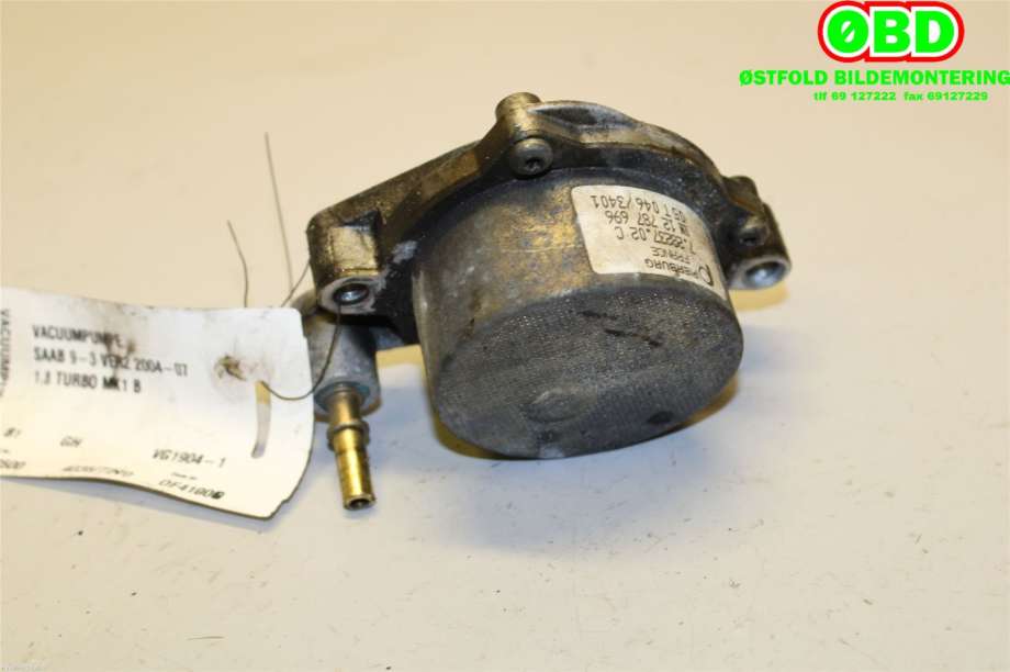 Vakuumpumpe til Saab 9-3 2003-2007 (Type II, Fase 1) (SAAB||12787696)
