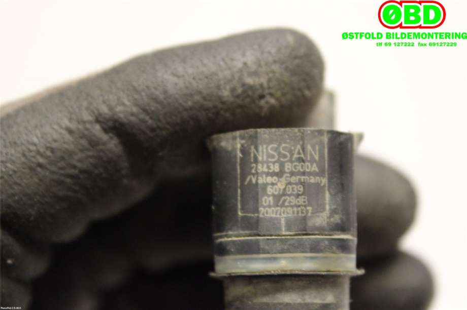 Parkeringssensor bak til Nissan Qashqai 2007-2010 (Type I, Fase 1)  (NISSAN|284388G00A|)