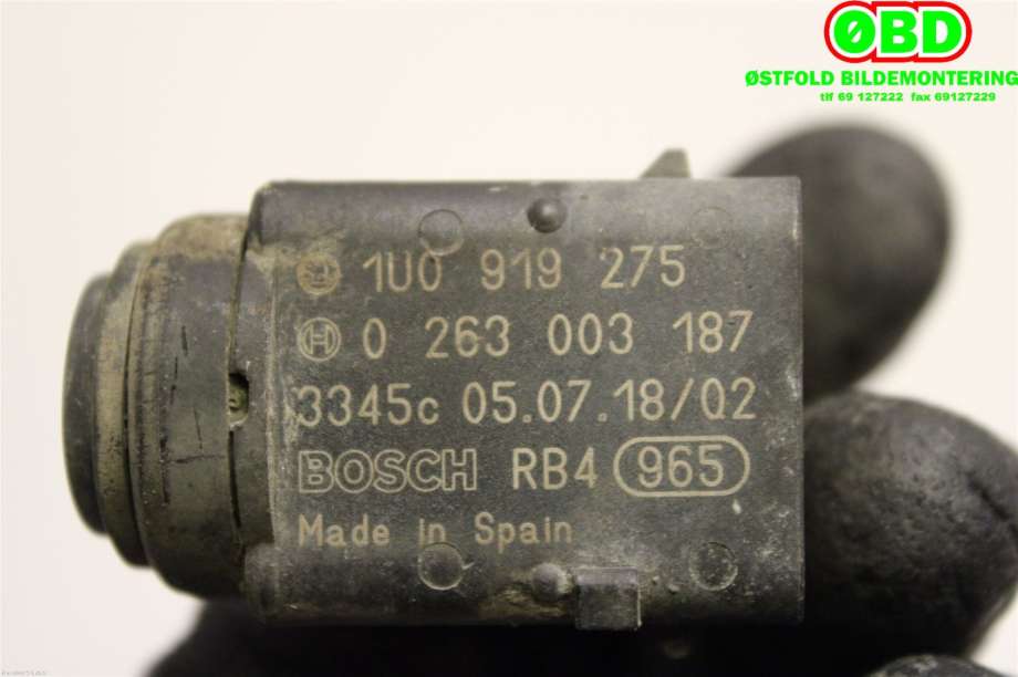 Parkeringssensor bak til VW Touareg 2003-2007 (Type I, Fase 1)  (VOLKSWAGEN|3D0 998 275 A||1U0919275)