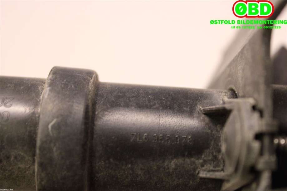 Lyktespylerdyse til VW Touareg 2003-2007 (Type I, Fase 1) (VOLKSWAGEN|7L6 955 103|)