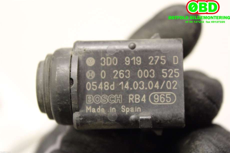 Parkeringssensor foran til VW Touareg 2003-2007 (Type I, Fase 1)  (VOLKSWAGEN|3D0 998 275 A||3D0919275D)