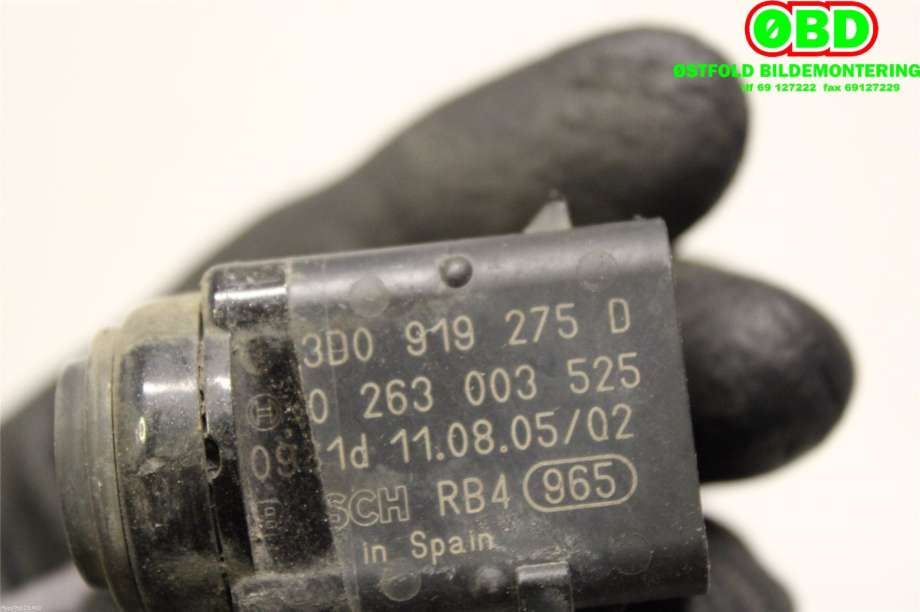 Parkeringssensor foran til VW Touareg 2003-2007 (Type I, Fase 1)  (VOLKSWAGEN|3D0 998 275 A||3D0919275D)