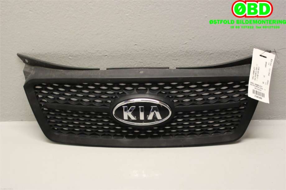 Grill til Kia Picanto 2010-2011 (Type I, Fase 2) (KIA|8637007500|)