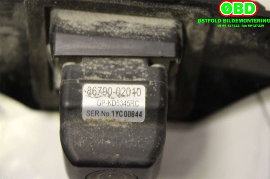 Kamera til Toyota Auris 2010-2012 (Type I, Fase 2)  (TOYOTA|8679002010|)