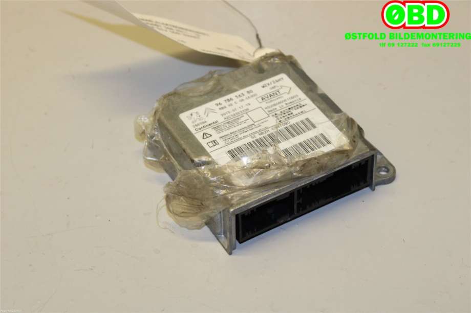 Airbag elektronikk til Peugeot 508 2014-2018 (Type I, Fase 2) (PEUGEOT|9678656380|)