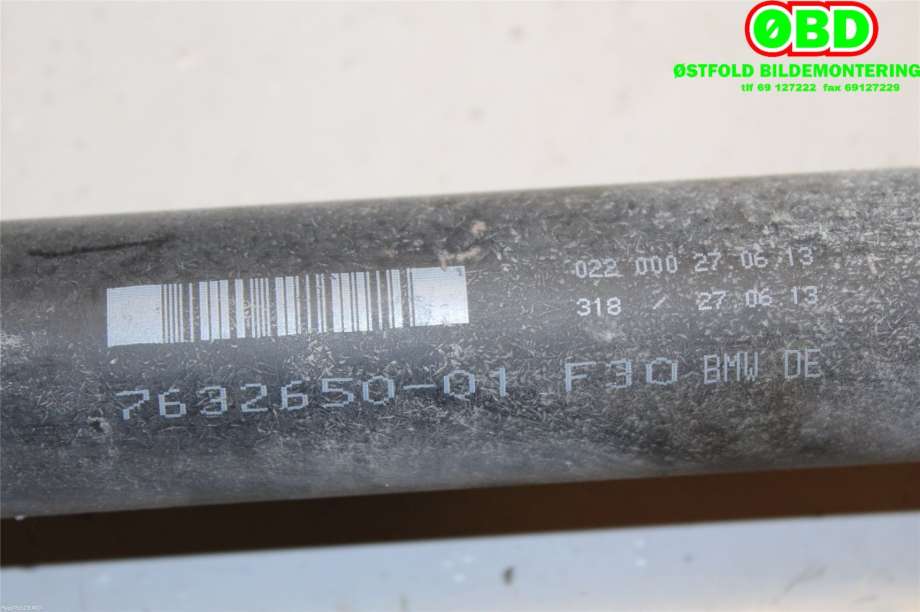 Mellomaksel fremre til BMW 3-Serie 2012-2018 (F30/F31/F34) (F30/F31/F34) (26209425910|)