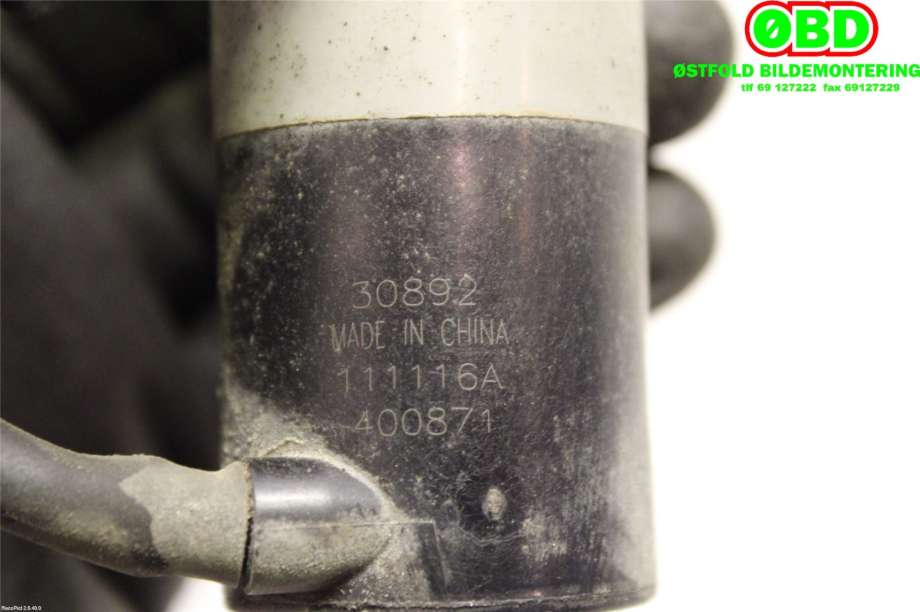 Spylerpumpe bak til Toyota Auris 2010-2012 (Type I, Fase 2) (TOYOTA|8533002040|)