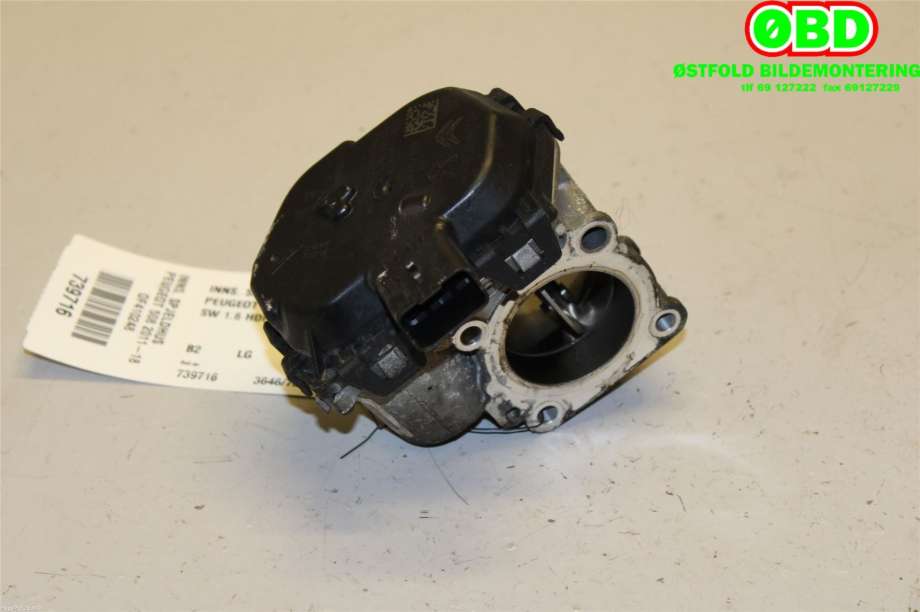 Spjeldhus til Peugeot 508 2014-2018 (Type I, Fase 2)  (PEUGEOT|98 303 011 80||9807238580)