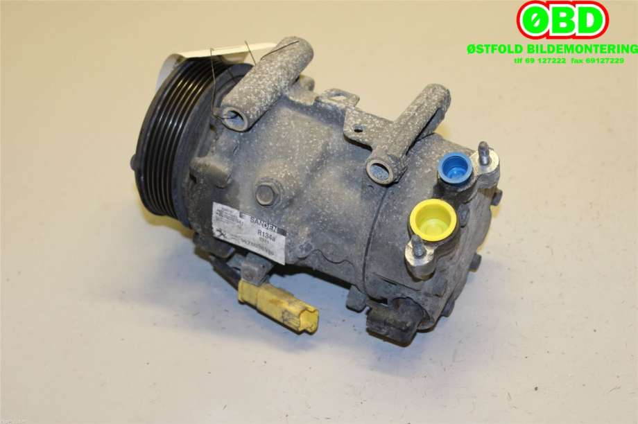 Aircondition kompressor til Peugeot 508 2014-2018 (Type I, Fase 2)  (PEUGEOT|9678038980|9824284580)