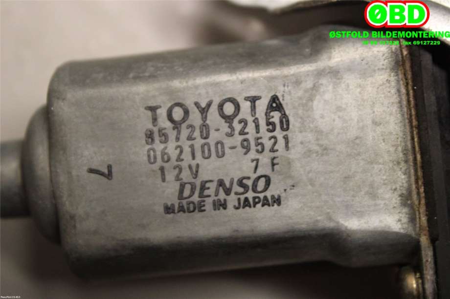Ruteheis høyre bak til Toyota RAV4 2000-2006 (Type II) (TOYOTA|6980342020|)