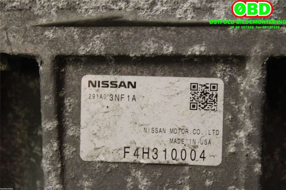 Inverter elbil til Nissan Leaf 2011-2017 (Type I)  (NISSAN|291A03NF1A|)