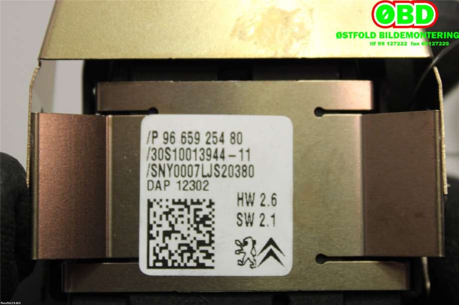 Sensor regnsensor til Citroën DS5 2012-2017  (CITROEN|1607154880|9665925480)