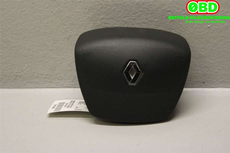 Airbag rattpute til Renault Fluence Z.E 2011-2014 (RENAULT|985101565R||985700006R)