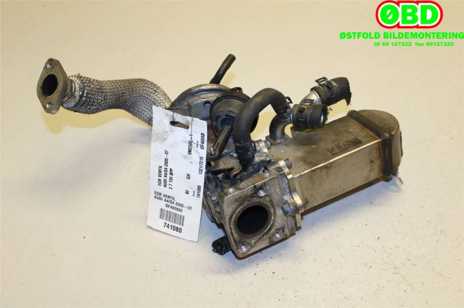 EGR-ventil til Audi A4 2004-2008 (Type III) (B7) (B7) (AUDI|059 131 503 H|)