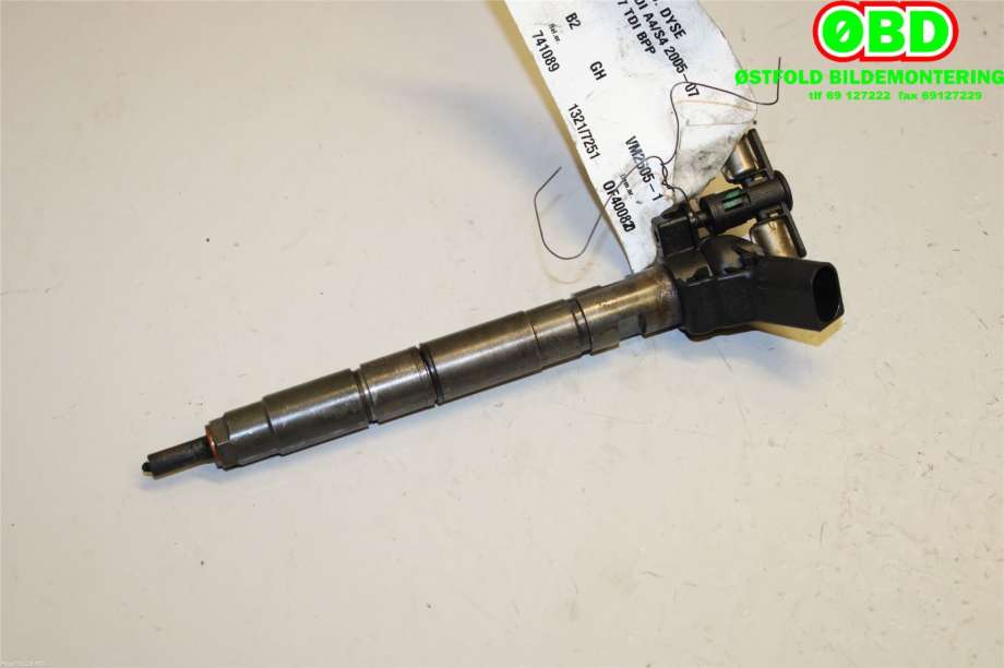 Dyse innsprøyting diesel til Audi A4 2004-2008 (Type III) (B7) (B7) (AUDI|059 130 277 AJ|059 130 277 BB|059130277AJ)