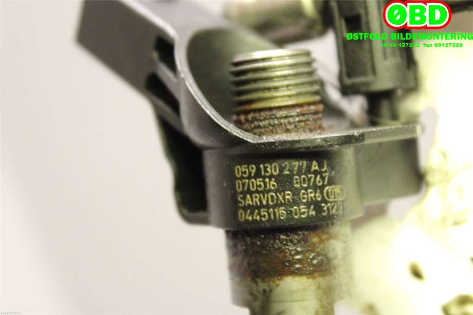 Dyse innsprøyting diesel til Audi A4 2004-2008 (Type III) (B7) (B7) (AUDI|059 130 277 AJ|059 130 277 BB|059130277AJ)