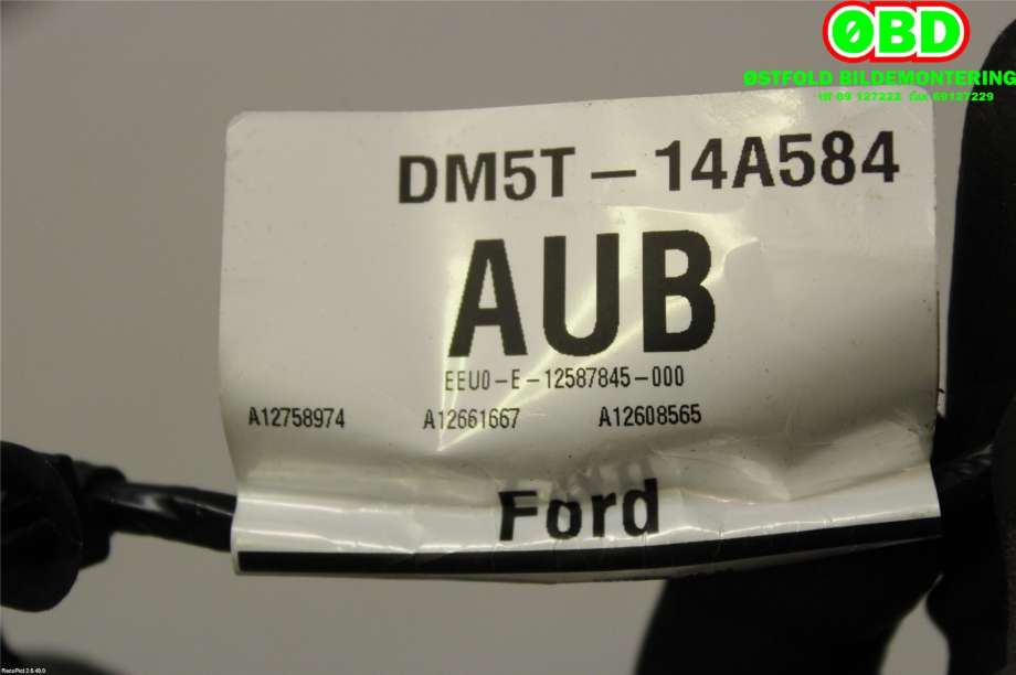 Ledningsnett til Ford Focus 2011-2014 (Type III, Fase 1)  (FORD|1809498||DM5T14A584AUB)