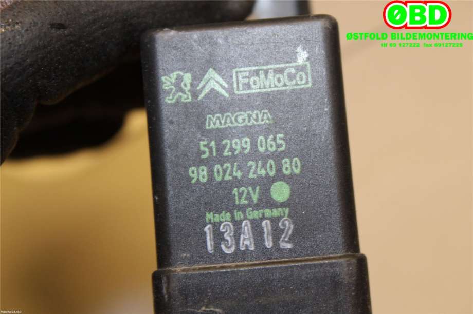 Rele gløde til Citroën C4, Aircross 2012-2017  (CITROEN|9802424080|)