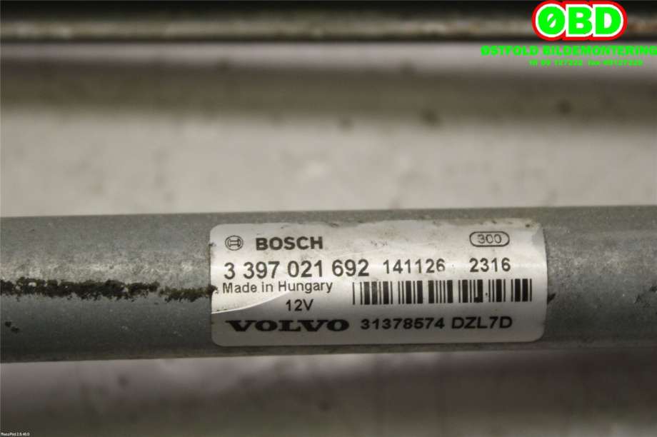 Viskeroverføring til Volvo V40 2012-2019  (VOLVO|31378574|3397021692)