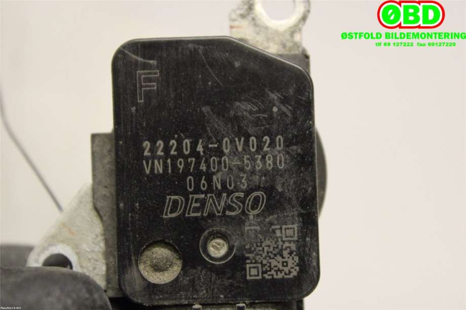 Luftmengde/luftmassemåler til Toyota Verso-S 2011-2015 (COMBI) (COMBI) (TOYOTA|222040V020|)