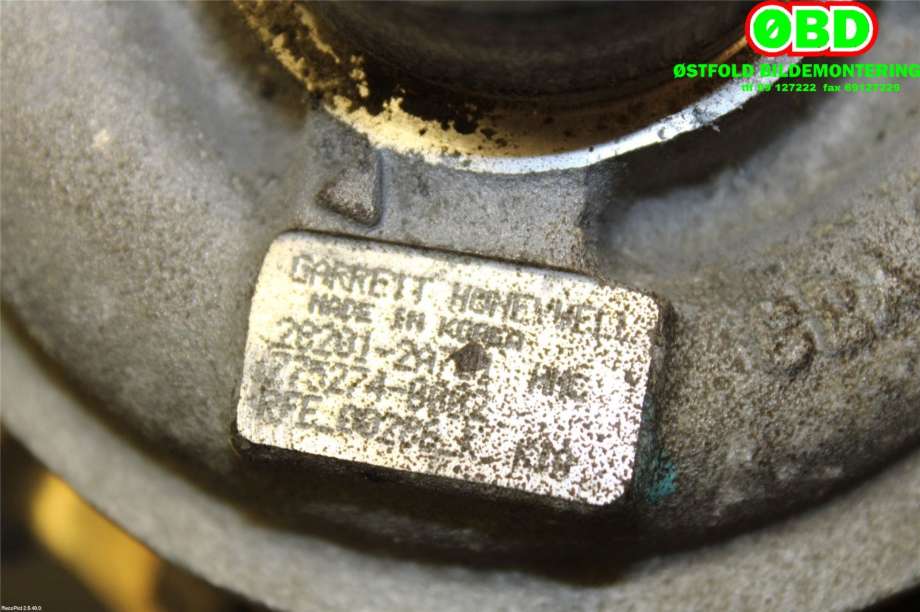 Turbo til Kia Soul 2014-2019 (Type II)  (KIA|282012A701|7752740002)