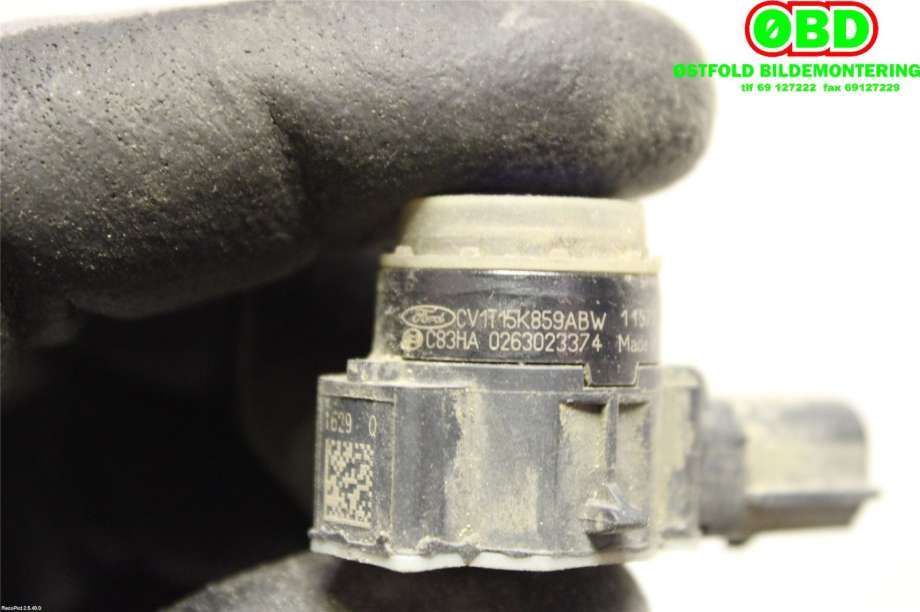 Parkeringssensor bak til Ford Fiesta 2013-2017 (Type VI, Fase 2)  (FORD|1808019||CV1T15K859ABW)
