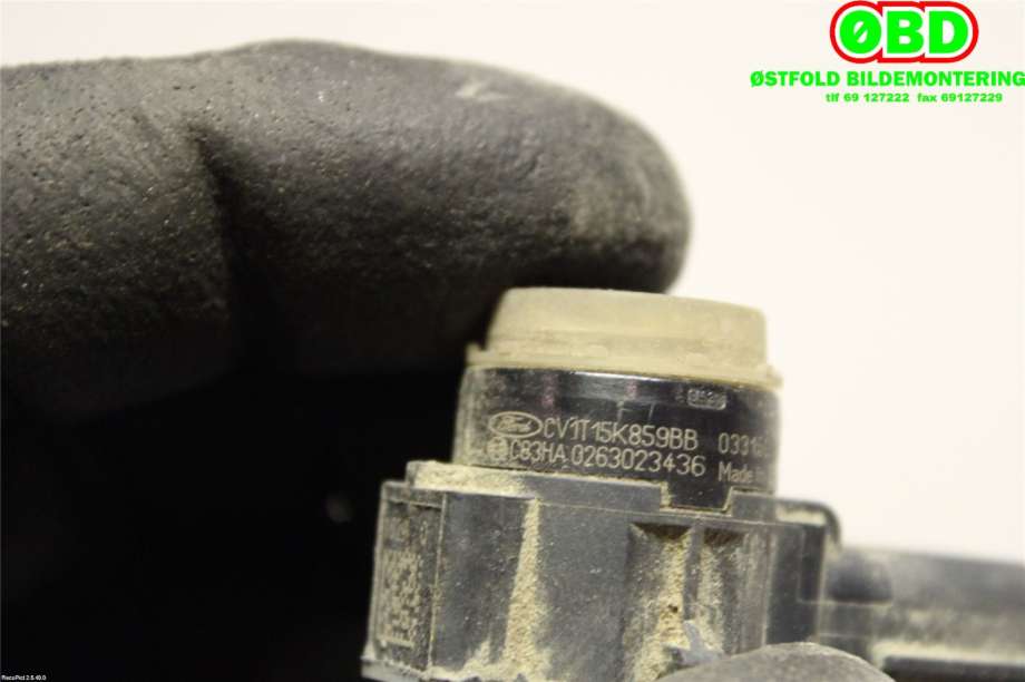 Parkeringssensor bak til Ford Fiesta 2013-2017 (Type VI, Fase 2)  (FORD|5261157||CV1T15K859BB)