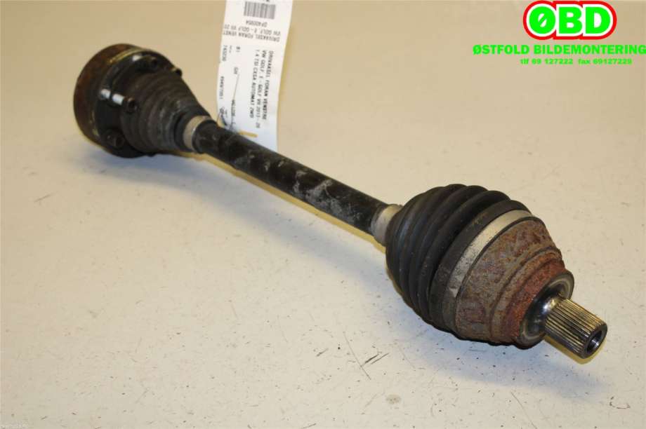 Drivaksel venstre foran til VW Golf VII 2012-2017 (Fase 1)  (VOLKSWAGEN|1K0 407 271 LB||1K0407271LB)