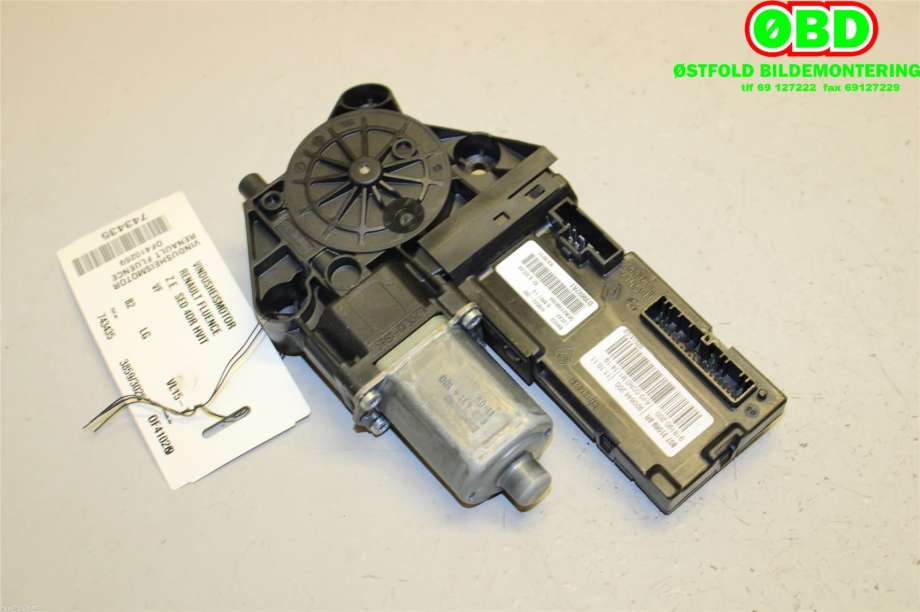 Ruteheis venstre foran til Renault Fluence Z.E 2011-2014  (RENAULT|)