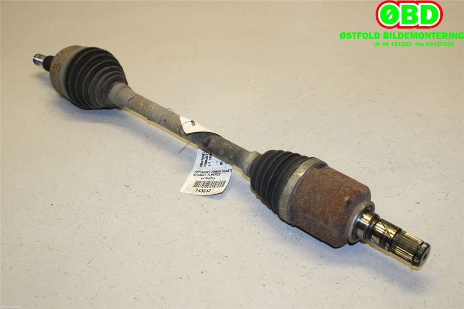 Drivaksel venstre foran, elbil til Renault Fluence Z.E 2011-2014  (RENAULT|391012322R|)