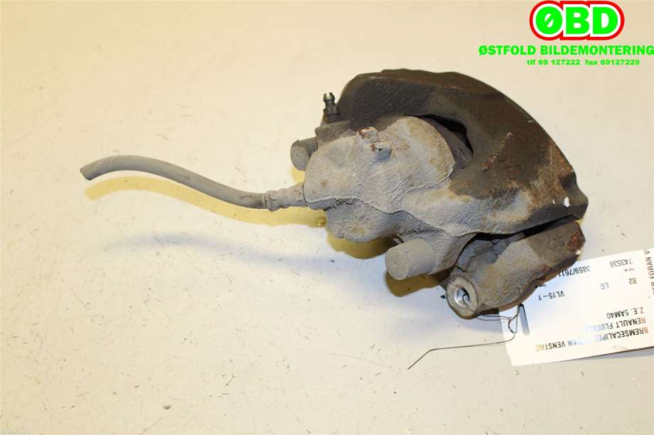 Bremsecaliper venstre foran til Renault Fluence Z.E 2011-2014  (RENAULT|410111495R|)