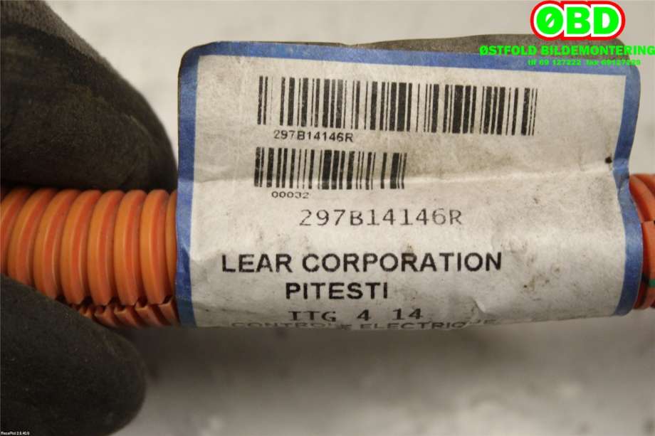 Ledningsnett til Renault Fluence Z.E 2011-2014  (RENAULT|297B14146R|)