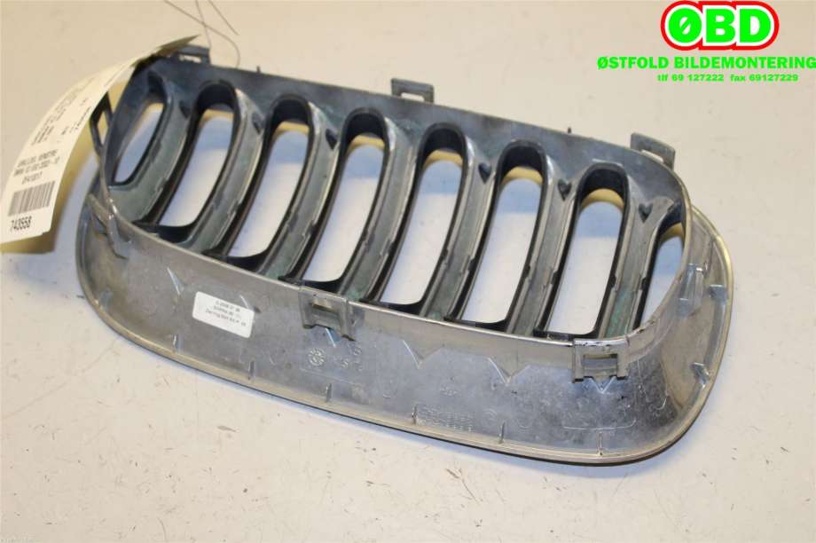Grill venstre til BMW X3 2003-2006 (Fase 1) (E83) (E83) (BMW|51133414903|)