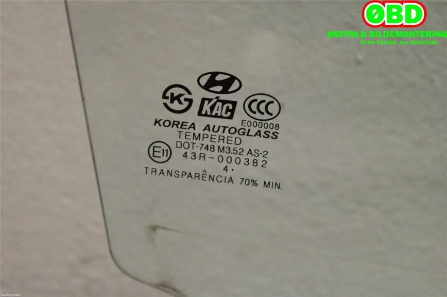 Siderute høyre foran til Hyundai Tucson 2003-2009 (HYUNDAI|824202E030|)