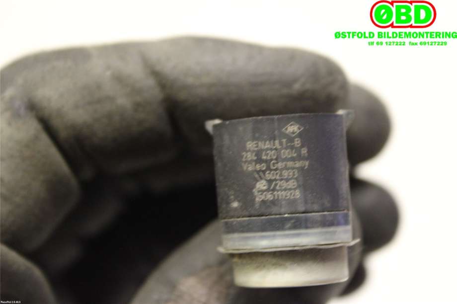 Parkeringssensor bak til Renault Fluence Z.E 2011-2014  (RENAULT|284420965R|284420753R|284420004R)