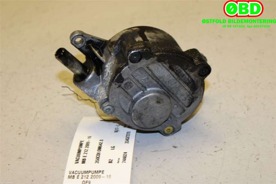 Vakuumpumpe til Mercedes E-Klasse 2009-2013 (Fase 1) (W212) (W212) (A 642 230 01 65||6422300165)