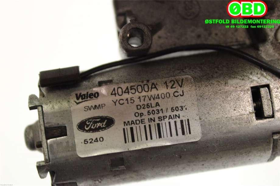 Viskermotor bakrute til Ford Transit 2006-2013  (FORD|1546169|404500|YC1517W400CJ)