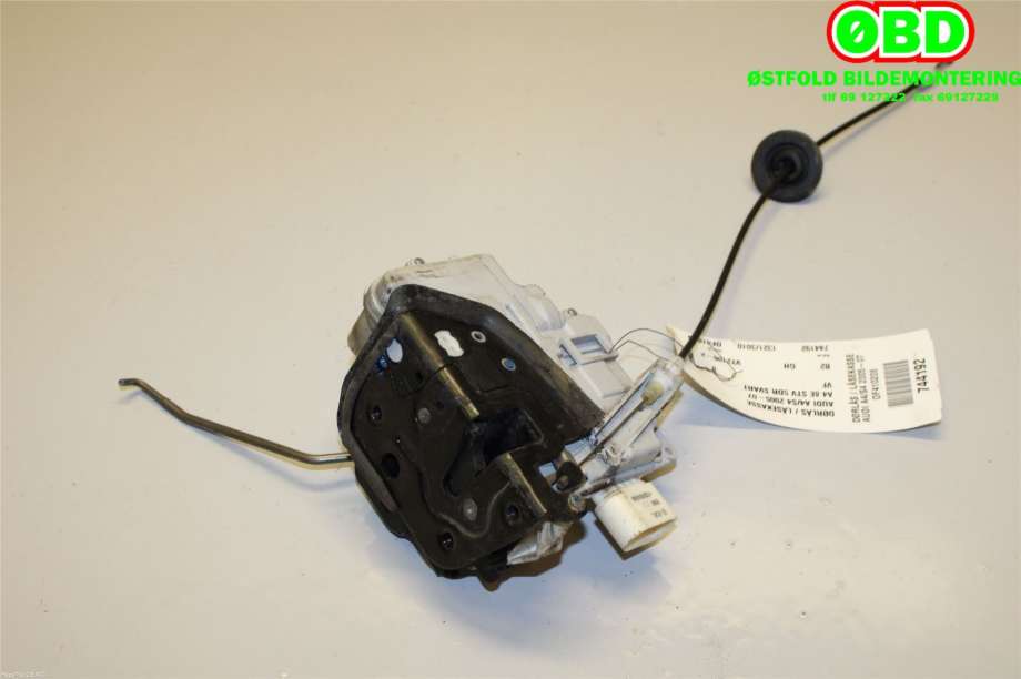 Låsekasse venstre foran til Audi A4 2004-2008 (Type III) (B7) (B7) (AUDI|8E1 837 015 AA||8E1837015AA)