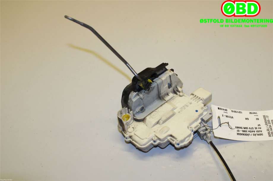 Låsekasse venstre foran til Audi A4 2004-2008 (Type III) (B7) (B7) (AUDI|8E1 837 015 AA||8E1837015AA)