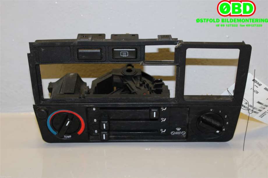 Varmeapparat betjening til BMW 3-Serie, 1983-1993 (E30) (E30) (BMW|)