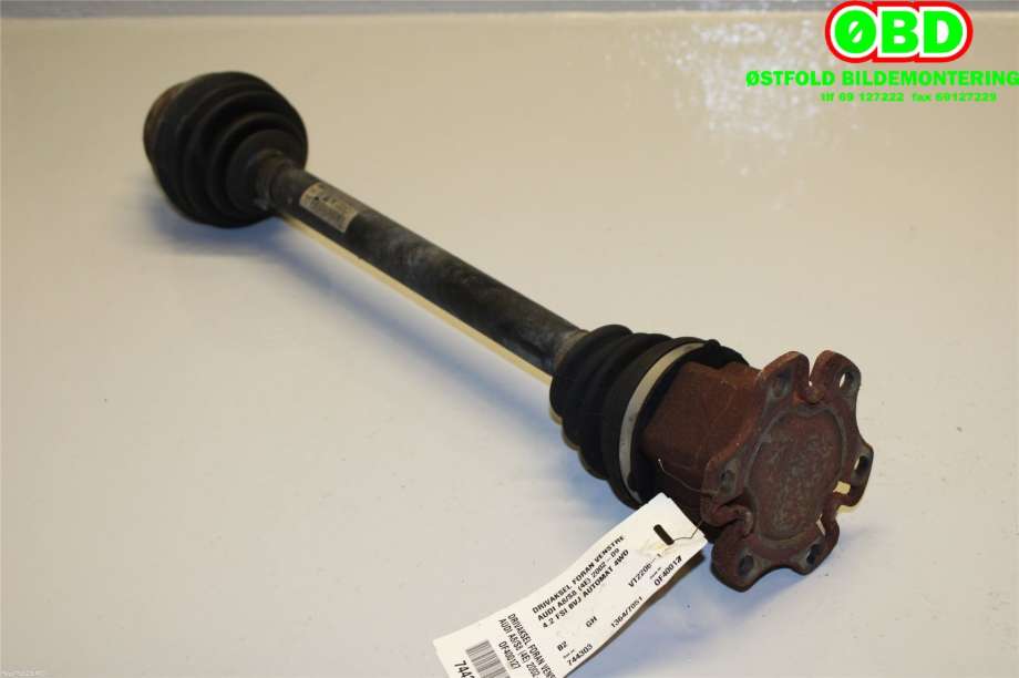 Drivaksel venstre foran til Audi A8 2003-2010 (Type II) (AUDI|4E0 407 271 P||4E0407271P)