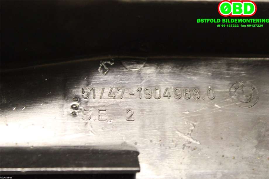 Innredning pakke til BMW 3-Serie 1983-1993 (E30) (E30) (BMW||51471904968)