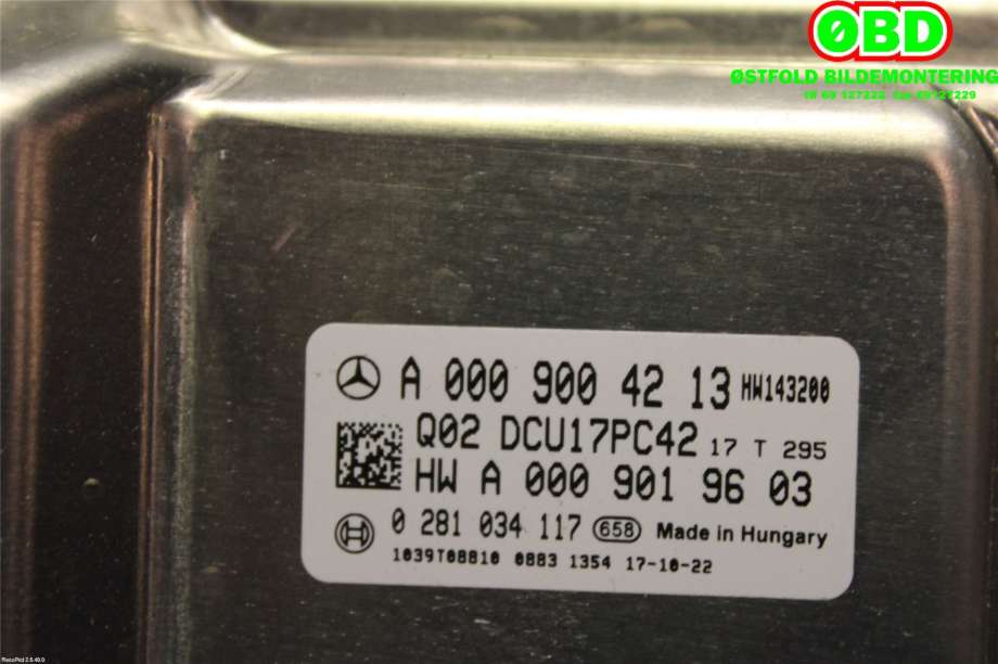 Diverse deler til Mercedes Vito 2014-->> (W447) (W447) (MERCEDES|A 000 900 42 13||0009004213)