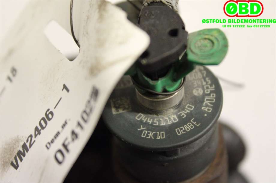 Dyse innsprøyting diesel til Citroën Berlingo 2008-2015 (Type II, Fase 1)  (CITROEN|1980 S5|0445110340|)