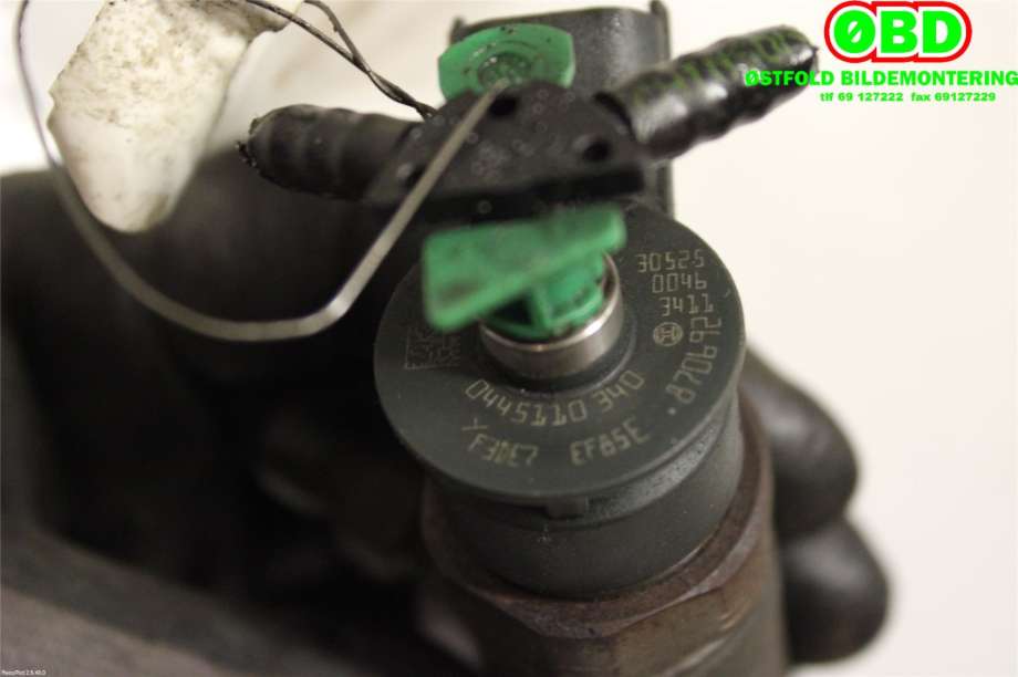 Dyse innsprøyting diesel til Citroën Berlingo 2008-2015 (Type II, Fase 1)  (CITROEN|1980 S5|0445110340|)