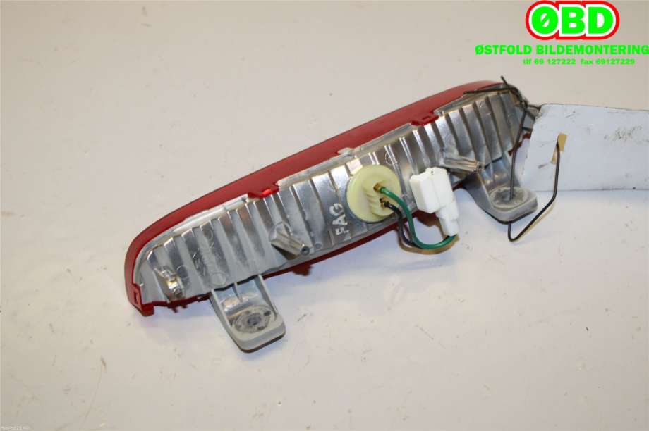 Baklykt bremselys bakrute til Kia Picanto 2010-2011 (Type I, Fase 2)  (KIA|9275007500|)
