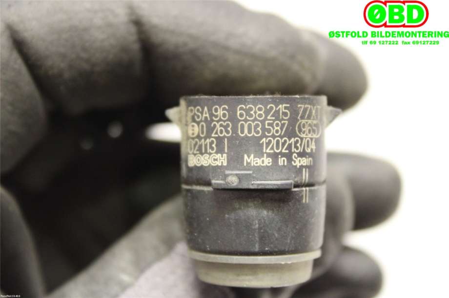 Parkeringssensor foran til Citroën C5 2008-2017 (Type II)  (CITROEN|1611735580|0263003587|9663821577XT)
