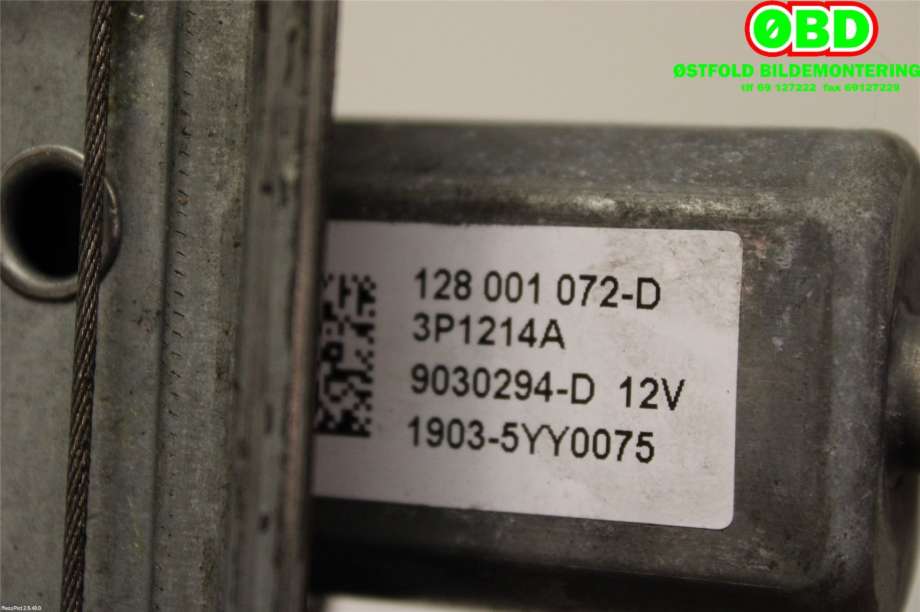 Ruteheis venstre foran til Renault Clio 2012-2016 (Type IV, Fase 1)  (RENAULT|807213867R|)