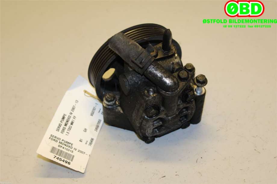 Servo pumpe mekanisk til Ford Mondeo 2007-2010 (Type IV, Fase 1) (FORD|1674663|)